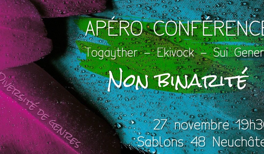 Annulé : Apéro conférence : Au delà de la binarité de genre