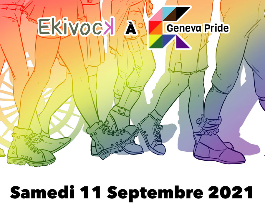 Samedi 11 septembre Ekivock à la Geveva Pride